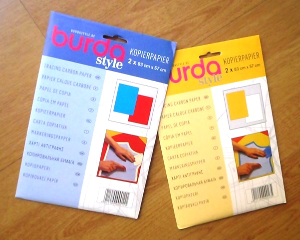 Καρμπόν ραπτικής Burda Καρμπόν ραπτικής Burda