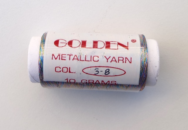 Μεταλλική ΚλωστήΤρίκλωνη 3x - Golden