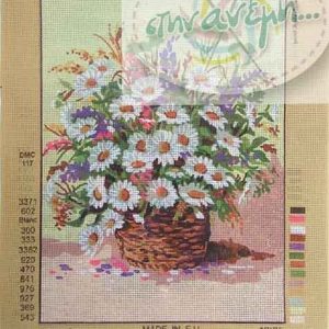 Κεντήματα κορνίζας 40x50 Grafitec 10105