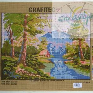 Κεντήματα κορνίζας 40x50 Grafitec 10334