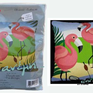 Μαξιλάρια 40×40 Margot Pink flamingos 273.842