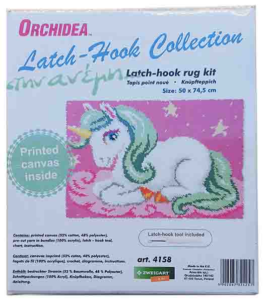 ΚΙΤ Χαλάκι Latch-hook 50x74 - Orchidea 4158
