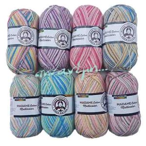 Madame Cotton Multicolor - Madame Tricote Paris
