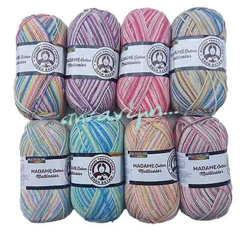 Madame Cotton Multicolor - Madame Tricote Paris