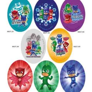 Θερμοκολλητικά μοτίφ (Iron-on patches) Pj Mask  Κωδ. 6827