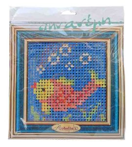 ΚΙΤ Παιδικό κέντημα GobelinL 20×20 - Art 06.42 Fish