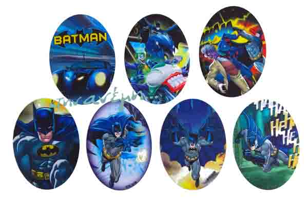 Θερμοκολλητικά μοτίφ (Iron-on patches) Batman 6779
