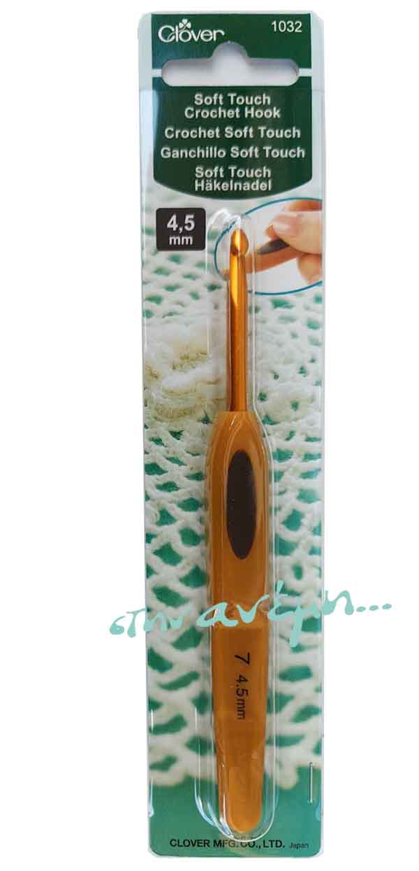 Βελονάκι Clover Soft Τouch Νο 4.5