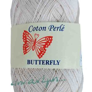 Coton Perle Εκρού - Πεταλούδα