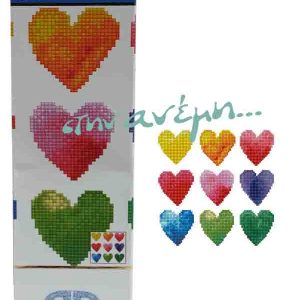 Diamond Dotz DD3.026 Καμβάς 31x31 - Σχέδιο 23x23