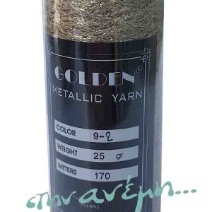 Golden Metallic Yarn 9-2