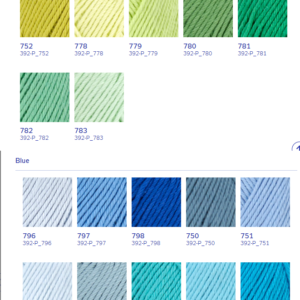 Happy Cotton Green Blue