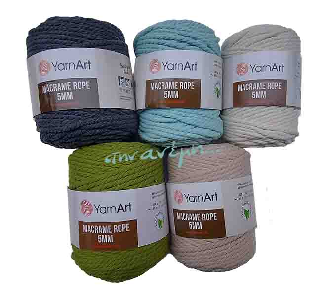 Macrame Rope 5mm - Yarn Art