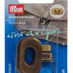 Περιστρεφόμενο κούμπωμα Turn clasp Prym 417881 Bronze