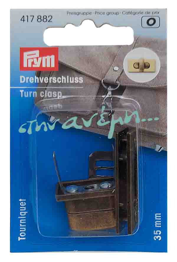 Περιστρεφόμενο κούμπωμα Turn clasp Prym 417882