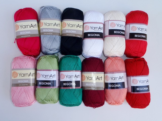 Begonia - Yarn Art