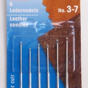 Βελόνες ραφής δέρματος (Leather Needles) Νο 3-7 - Prym 131259