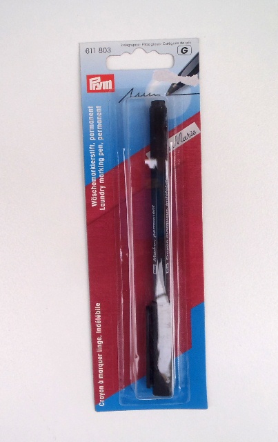 Μαρκαδόρος υφάσματος που σβήνει (Loundry marking pen) - Prym 611803