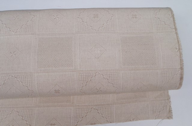 Ύφασμα για κέντημα Ύφασμα Ζακάρ - Linen Cotton - Φ180