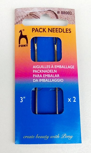 Βελόνες για καμβά και χοντρές επιφάνειες (pack needles) - Pοny