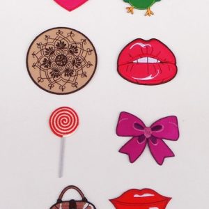 Θερμοκολλητικά μοτίφ (Iron-on patches) Fashion Κωδ. 162