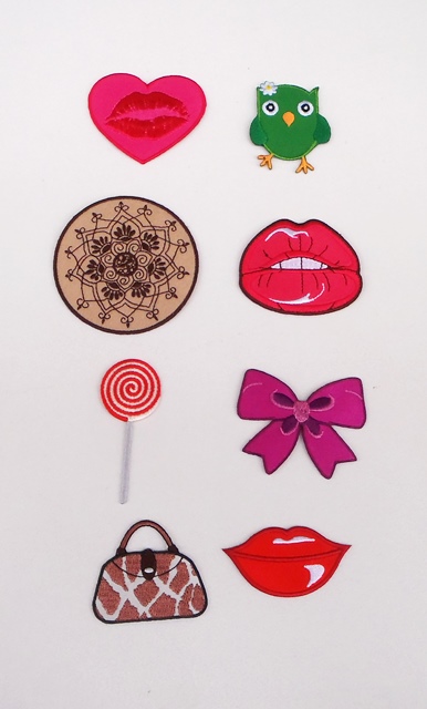 Θερμοκολλητικά μοτίφ (Iron-on patches) Fashion Κωδ. 162