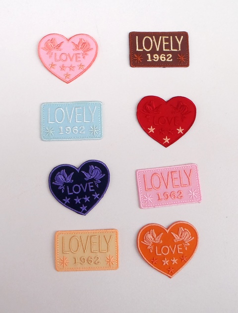 Θερμοκολλητικά μοτίφ (Iron-on patches) Fashion  Κωδ. 30-1311