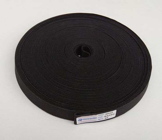 Λάστιχο ραπτικής Μαύρο 20 mm (Rubber sewing tape)