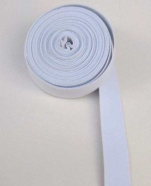 Λάστιχο ραπτικής Λευκό 30 mm (Rubber sewing tape)