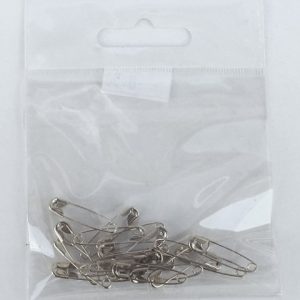 Παραμάνες κλασικές (Safety pins)  Νίκελ - Νο 2/0