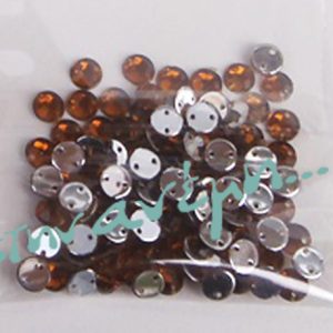 Χάντρα Στρας 5mm Μπρονζέ