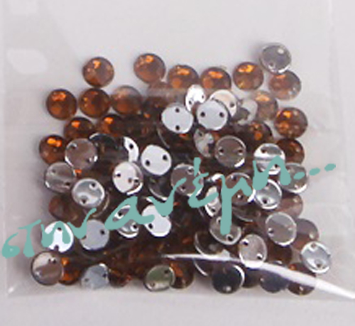 Χάντρα Στρας 5mm Μπρονζέ