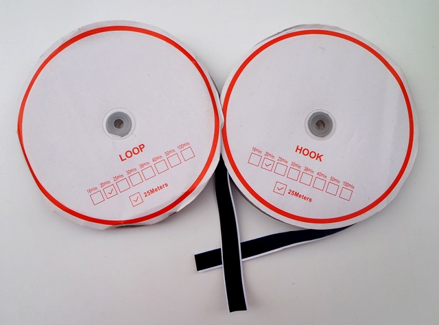 Βέλκρο (Hook & Loop fastener) - Αυτοκόλλητο - 20mm