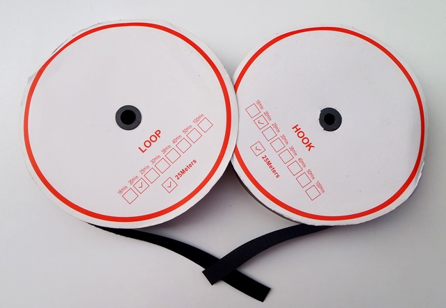 Βέλκρο (Hook & Loop fastener) - Ραφτό 20mm