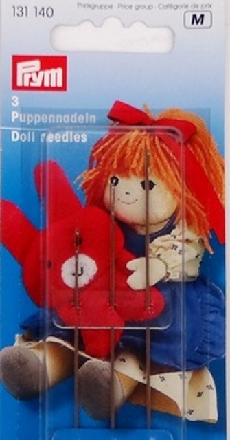 Βελόνες ραψίματος για κούκλες - Doll Needles - Prym 131140