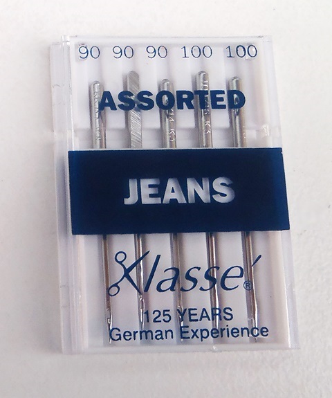 Βελόνες ραπτομηχανής για Τζιν – JEANS Sewing Machine Needles – Klasse