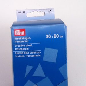 Ημιδιαφανές Πλαστικό Φύλλο - Prym 611144