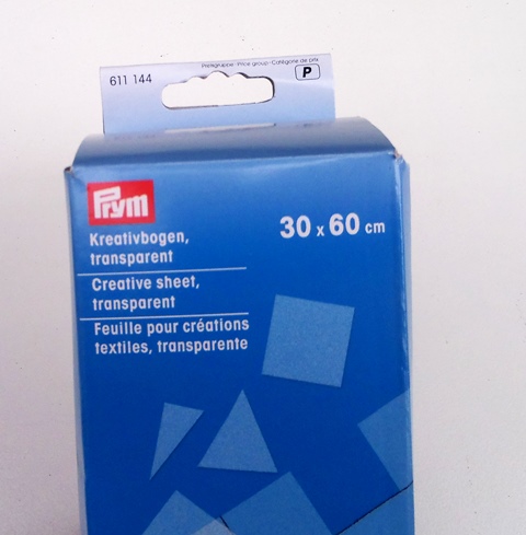 Ημιδιαφανές Πλαστικό Φύλλο - Prym 611144