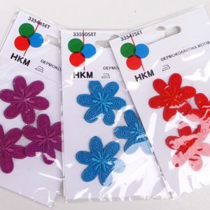 Θερμοκολλητικά μοτίφ (Iron-on patches) Λουλούδι μεγάλο - ΗΚΜ