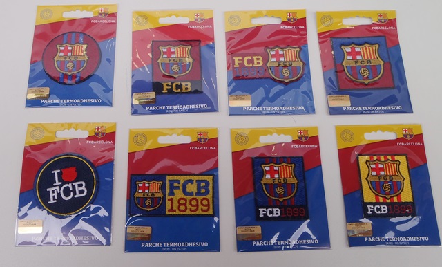 Θερμοκολλητικά μοτίφ (Iron-on patches) Barcelona Κωδ. 3413