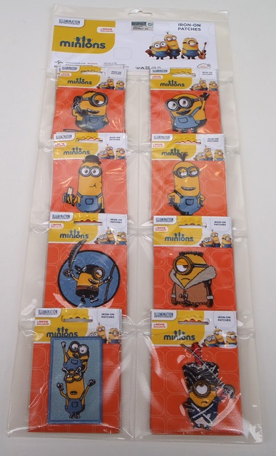 Θερμοκολλητικά μοτίφ (Iron-on patches) Minions Κωδ. 3451