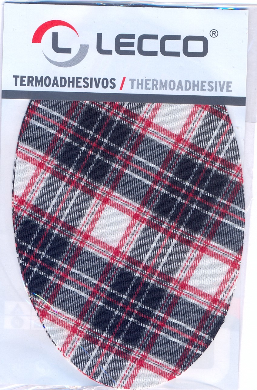 Θερμοκολλητικά μπαλώματα (Thermoadhesive) επιαγκώνια, καρό