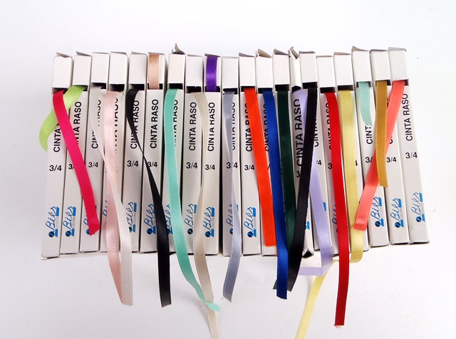 Κορδέλες (Ribbons) Σατέν διπλής όψης 6,5mm - Cinta Raso
