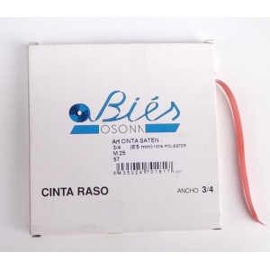 Κορδέλες (Ribbons) Σατέν διπλής όψης 6,5mm - Cinta Raso