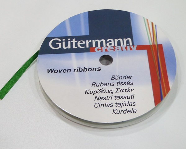 Κορδέλες (Ribbons) Σατέν διπλής όψης 6mm - Gutermann creativ