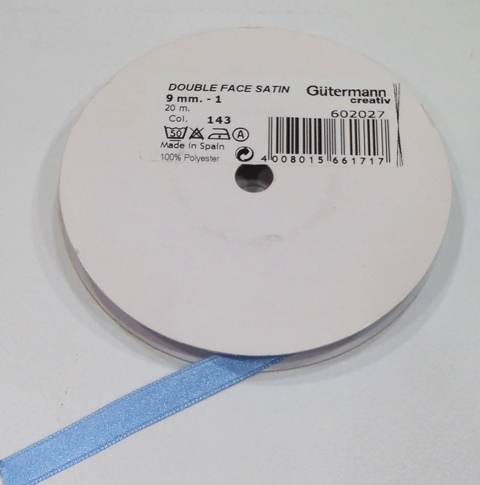 Κορδέλες (Ribbons) Σατέν διπλής όψης 9mm - Gutermann creativ