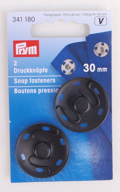 Σούστα μεταλλική Ø 30mm (snap-fastener) - Prym 341180