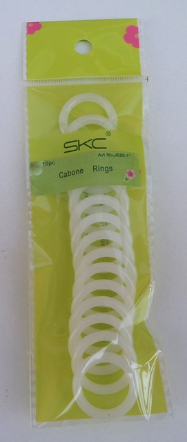 Κρικάκια πλεξίματος πλαστικά (Rings) Ø 1 in (25.4 mm) – SKC