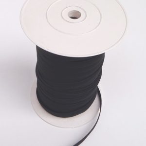 Λάστιχο ραπτικής Μαύρο 10 mm (Rubber sewing tape) - Νouveaute Μενούνος