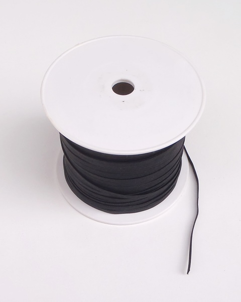 Λάστιχο ραπτικής Μαύρο 5 mm (Rubber sewing tape)